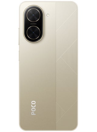 هاتف POCO C71 ثنائي الشريحة باللون الذهبي وذاكرة الوصول العشوائي (RAM) سعة 4 جيجابايت وذاكرة تخزين داخلية 128 جيجابايت ويدعم تقنية الجيل الرابع - الإصدار العالمي - view 2