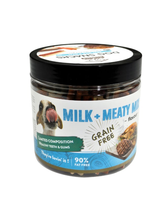 Howbone Twins Stix -Dog Snack 200g - Milk & Meaty Mix Flavour