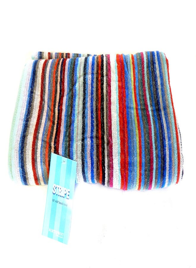 Home Style DINY Home & Style Variety Pack of 4 Plush Velour Bath and Beach Towels Large 28" x 60" - Image 2