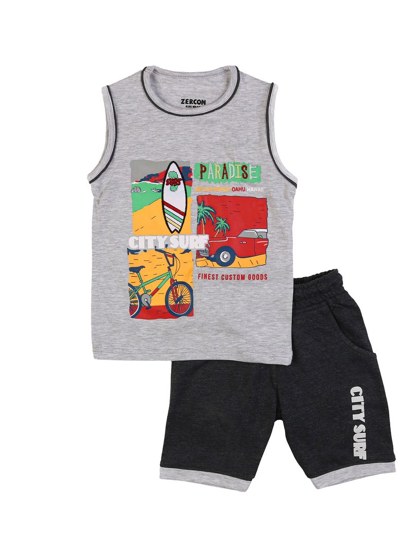 زيركون بيجامة صيفي اولادي - Image 1