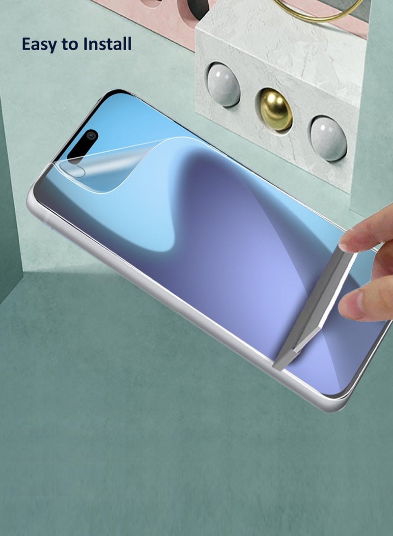 Wtech Apple iPhone 17 Pro Max 5G 2025 Premium Hydrogel Film Thin and Flexible Screen Protector (MSHFMN) - Clear - Image 5