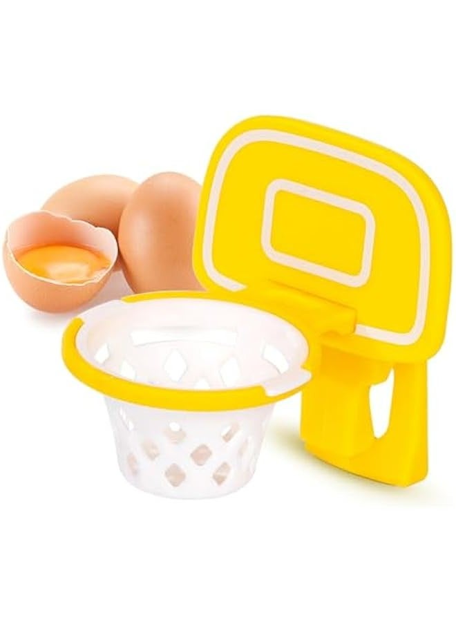 Hoop Design Egg Yolk Separator for Efficient Separation, Yellow  - Image 1