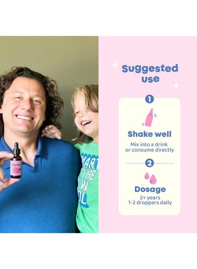 JoySpring Magnesium Citrate Liquid & Magnesium Glycinate for Kids - Sugar Gluten Free Magnesium for Kids - Liquid Magnesium Blend with L Theanine for Kids &... - Image 3