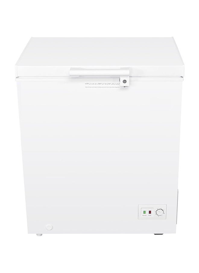 EDISON Edison Horizontal Freezer, White, 5.12 Cubic Feet, 145 Liters 