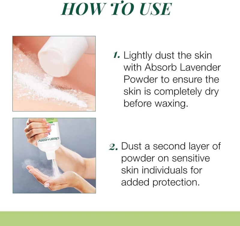 Clean + Easy Plus Absorb Lavender Powder, 3.5 Ounce - Image 5
