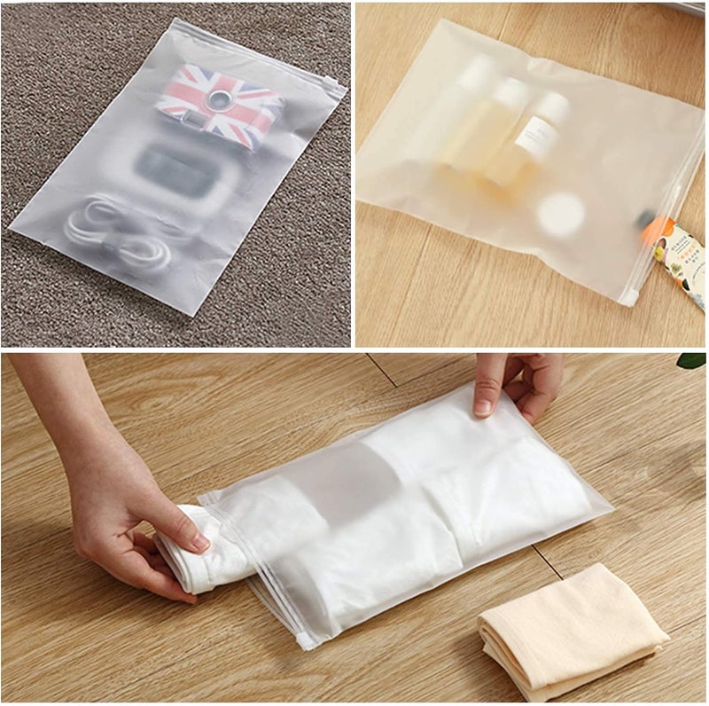 ENPOINT 6x9 inch 100pcs Small Storage Bags with Zipper, Plastic Poly Bags for Shipping, Organizing Gloves, Phone Case, Sealable Poly Mailers for Packaging Clothing - Image 5