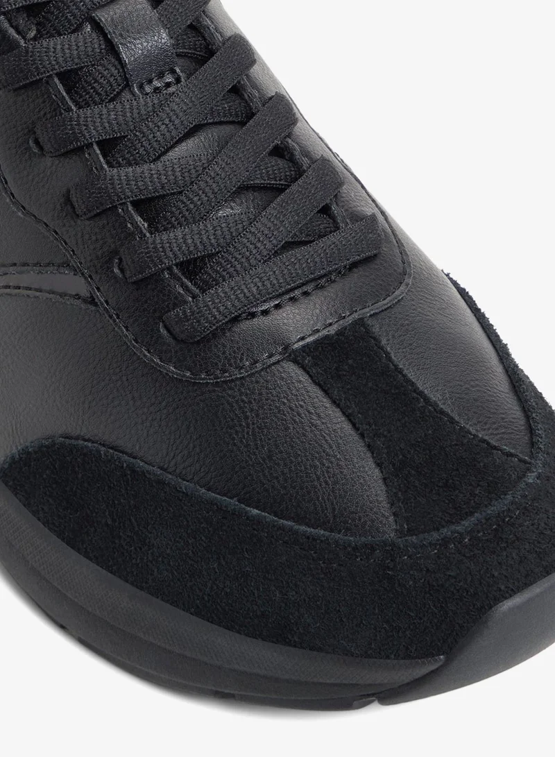 ALDO  CLUBCHIC Textured Lace-Up Sneakers for Women | Best Price UAE