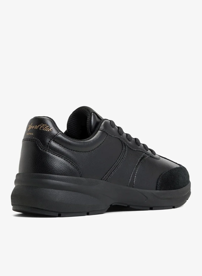 ALDO  CLUBCHIC Textured Lace-Up Sneakers for Women | Best Price UAE