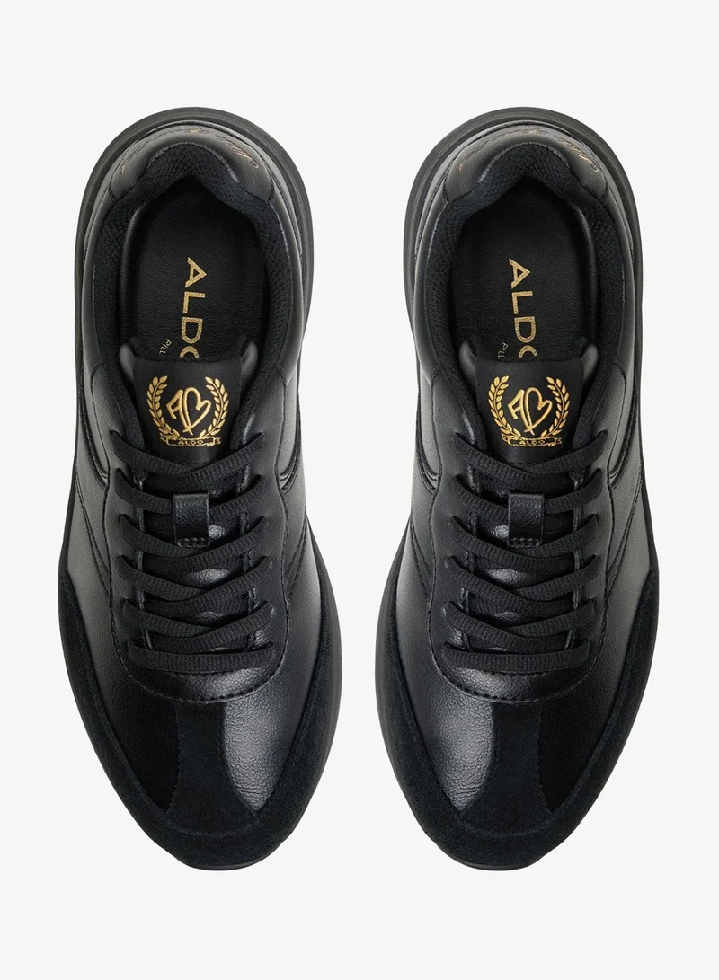 ALDO  CLUBCHIC Textured Lace-Up Sneakers for Women | Best Price UAE