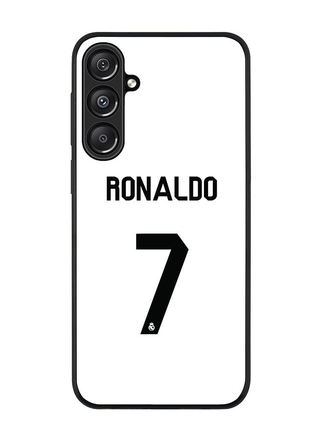Stylizedd For Samsung Galaxy A16 / A16 5G Case,Slim fit Camera Protection, Shockproof Thin Phone cover - Ronaldo Real Jersey - Image 1