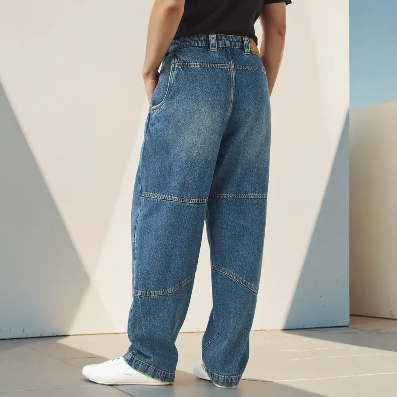 Lee Cooper Lee Cooper Panelled Relaxed Fit Jeans