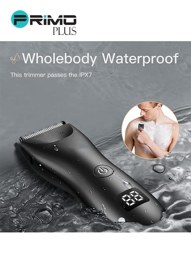 Electric shaver for sensitive areas, waterproof, silent, fast charging, unisex