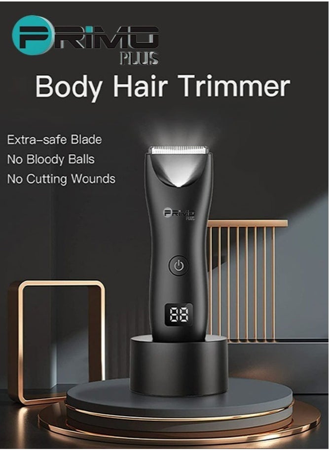 Electric shaver for sensitive areas, waterproof, silent, fast charging, unisex