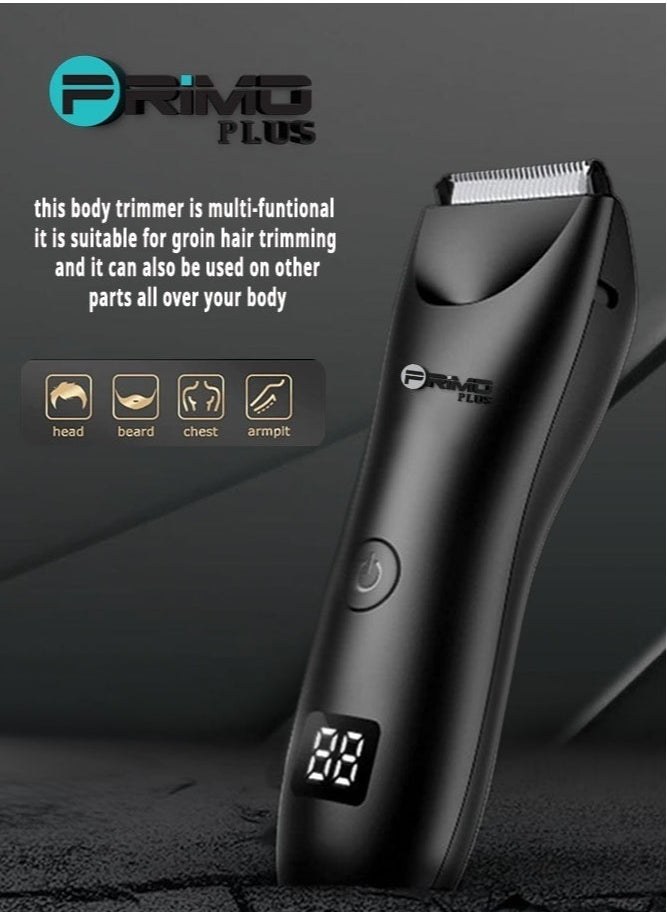 Electric shaver for sensitive areas, waterproof, silent, fast charging, unisex