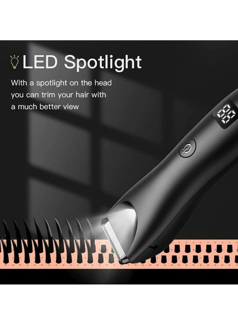 Electric shaver for sensitive areas, waterproof, silent, fast charging, unisex - Image 4