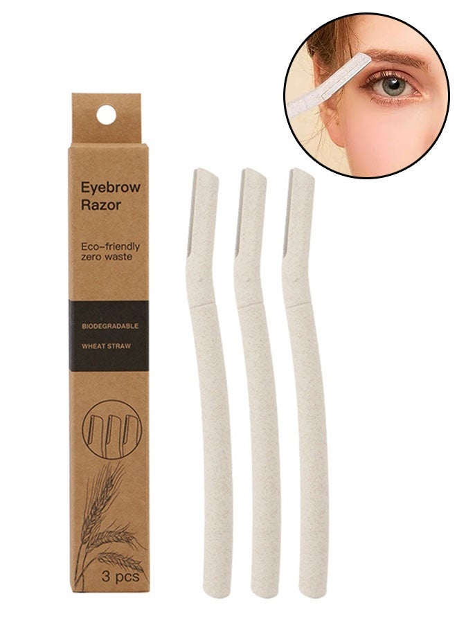 3 جهاز كمبيوتر شخصي الحجاب الحلاقة الحلاقة للوجه والجسم الشعر مقطع، الحلاقة الشعر الوجه مع قبعة السلامة، إزالة أداة تقشير للرجال والنساء - Image 1