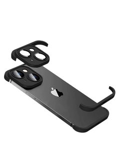 KASTWAVE iPhone Case TPU Bumper, Compatible for iPhone 15 Case with Thin Lens Protection Case, Frameless Four Corner Fall Protection Mat, Slim Shockproof Soft TPU Silicone Cover, 1Pcs  - Image 1