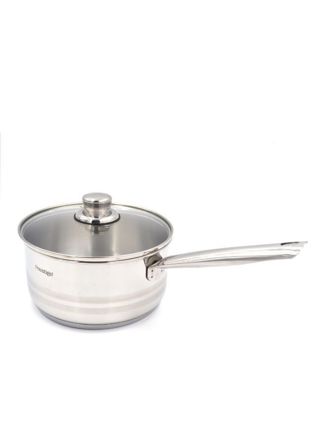 Prestige Infinity 20Cm Cov Saucepan Shiny, Matt 20Cmcm - Image 1