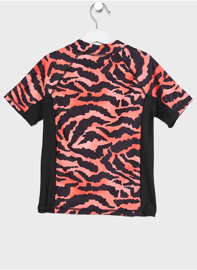 MINOTI - Youth Printed Swimsuit - Image 1
