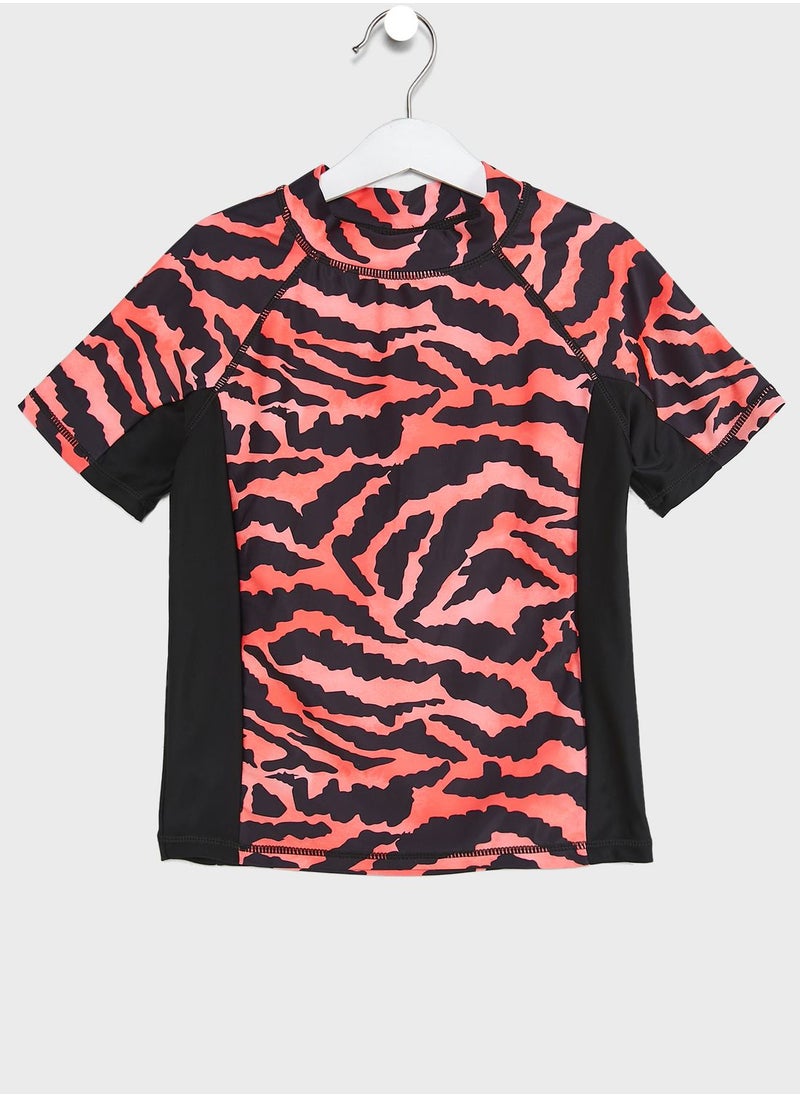 MINOTI - Youth Printed Swimsuit - Image 1
