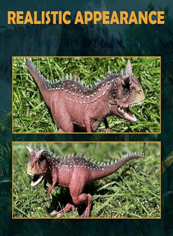 CRYA Carnotaurus Toy Dinosaur Action Figure, Realistic Carnotourus Big Dinosaurs Toys for Kids, Carno Taurus Dinosaur Toy for Play and Display, Jurassic Dino Toys for Boys & Girls (Carnotaurus) - Image 2