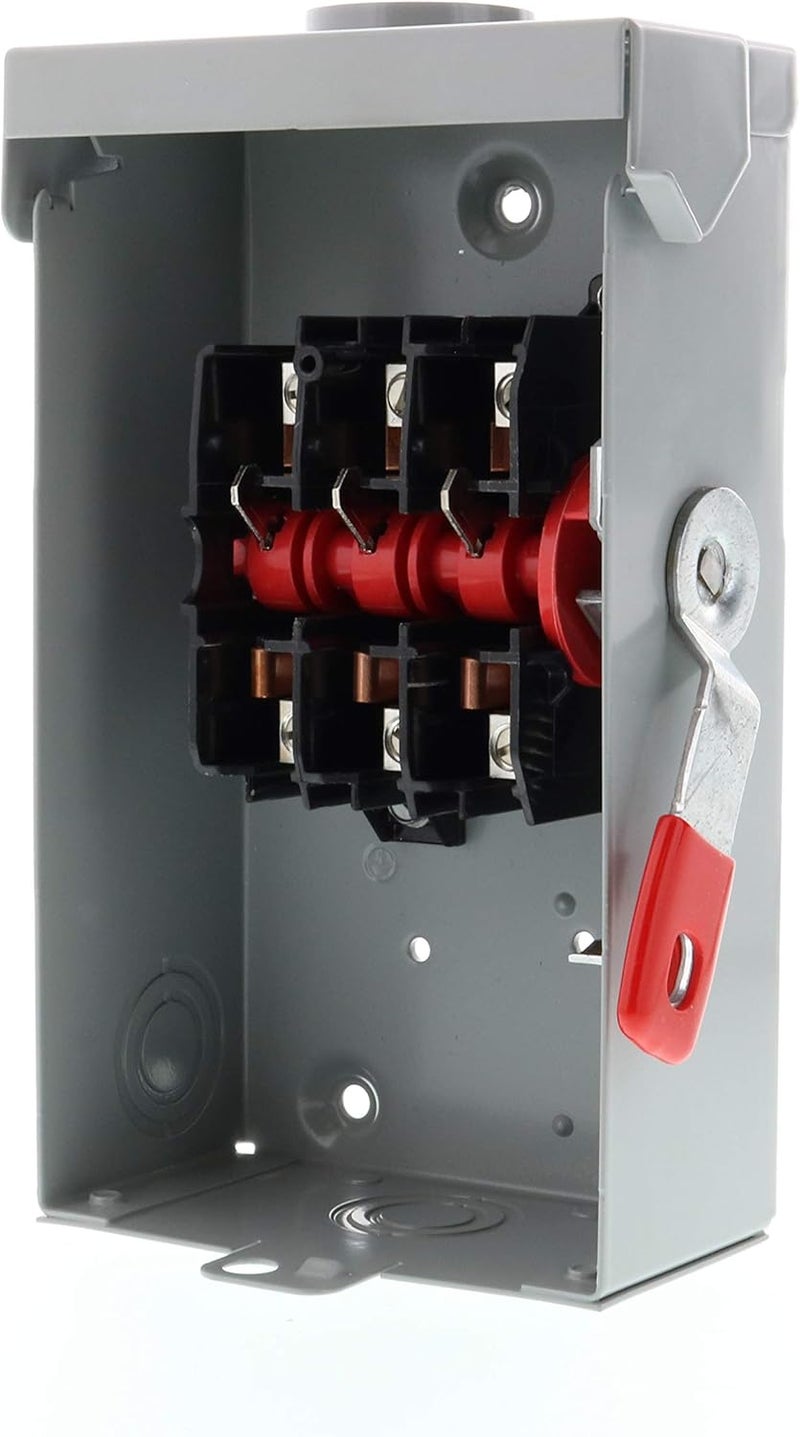 Siemens GNF322RA 60Amp 3Pole 240V General Duty Compact Series Safety Switch NonFusible Outdoor - Image 2