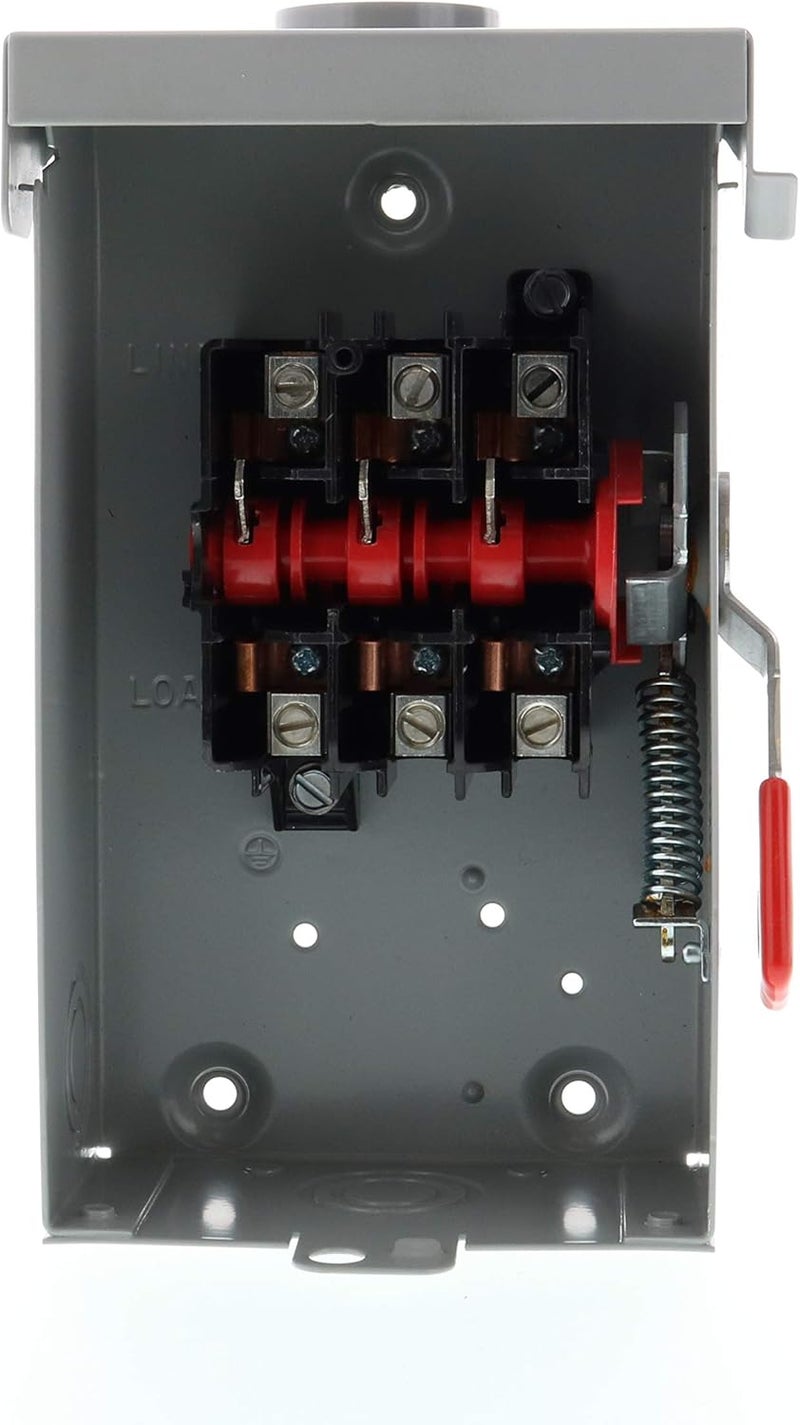 Siemens GNF322RA 60Amp 3Pole 240V General Duty Compact Series Safety Switch NonFusible Outdoor - Image 4