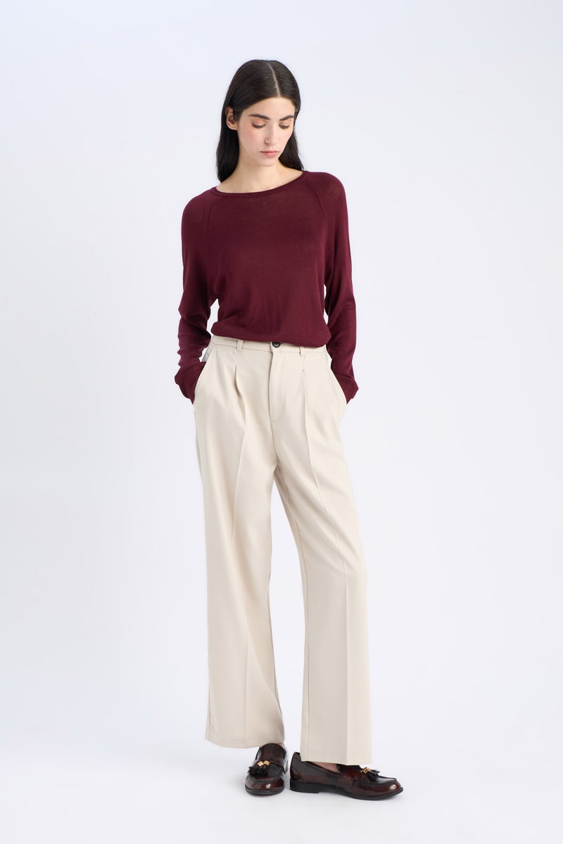 DeFacto Woman Regular Fit Crew Neck Pullover  - Image 3