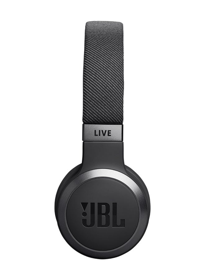JBL Live 670NC Wireless On-Ear Headphones With True Adaptive Noise Cancelling Black - Image 2