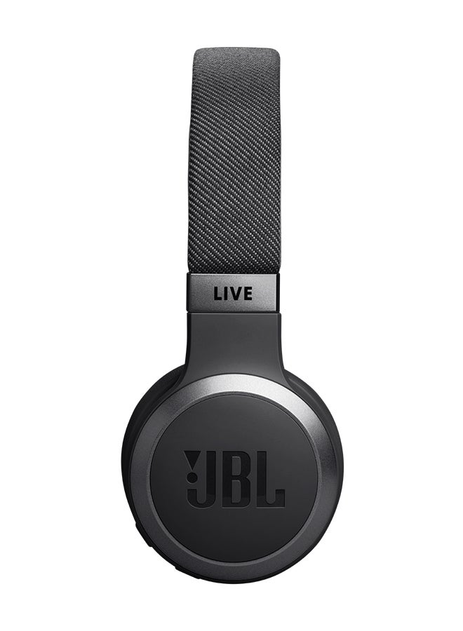 JBL Live 670NC Wireless On-Ear Headphones With True Adaptive Noise Cancelling Black - Image 3