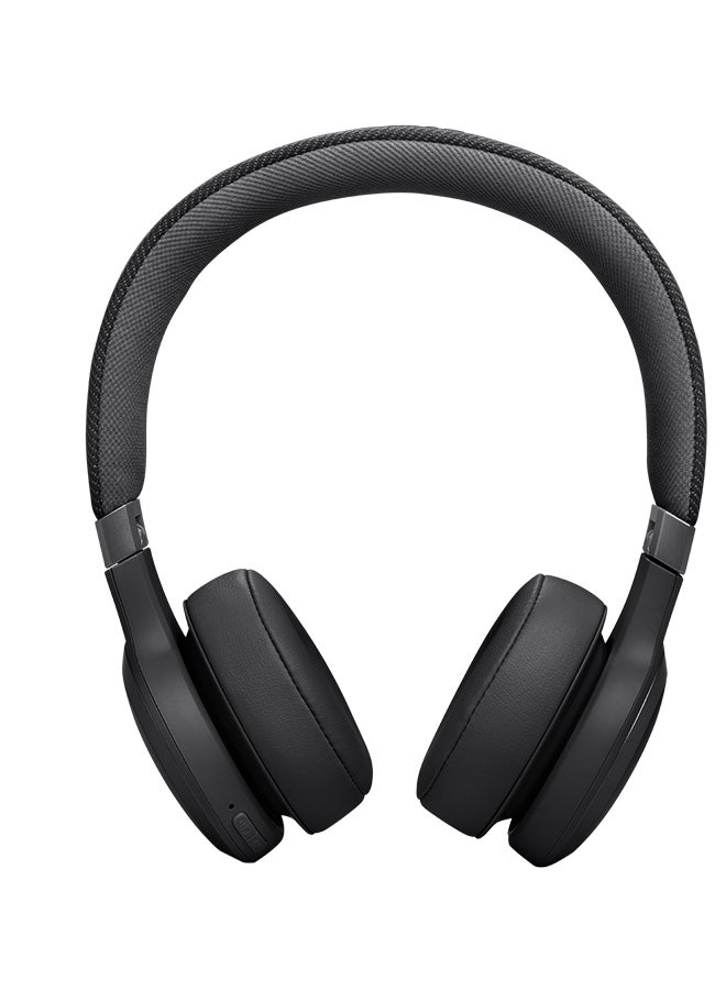 JBL Live 670NC Wireless On-Ear Headphones With True Adaptive Noise Cancelling Black - Image 1