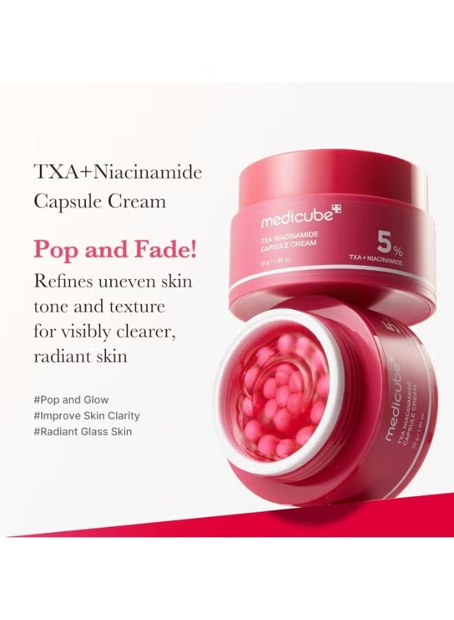 ميديكيوب كريم كبسولات نياسيناميد 5% من تي إكس إيه، 55 جم - Image 3