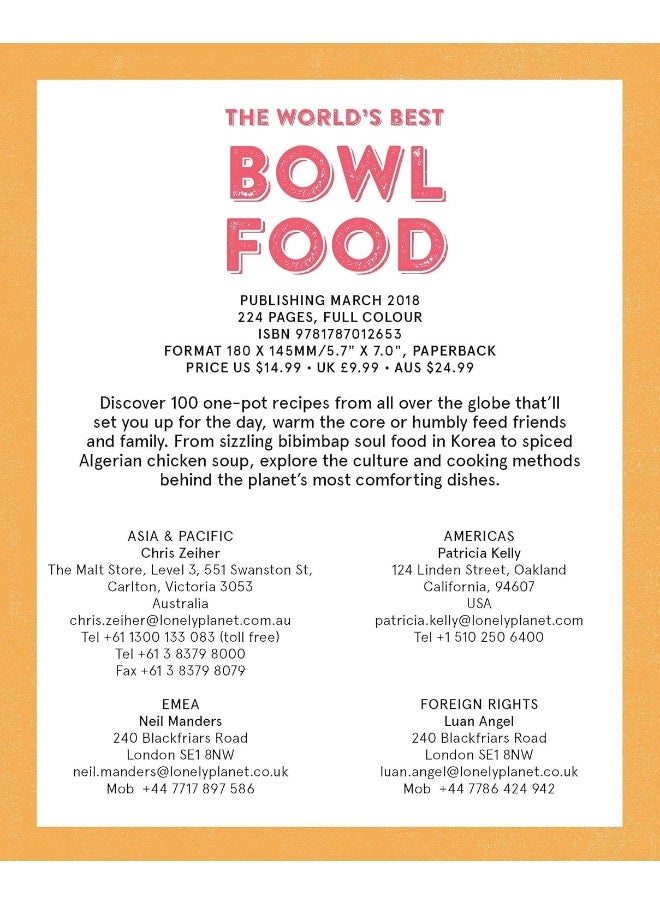 The World's Best Bowl Food: Where to find it and how to make it