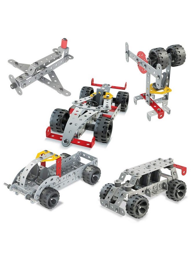 Mechanix - Metal Mechanix-3 DIY STEM Toy, Building and Construction Set for Boys and Girls Age 7+ Years - Image 1