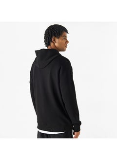 Kappa Kappa Logo Detail Hoodie with Long Sleeves  - Image 3