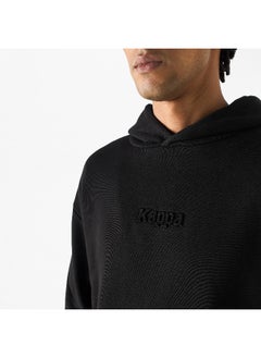 Kappa Kappa Logo Detail Hoodie with Long Sleeves  - Image 2