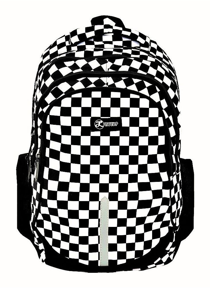 LIVE UP school backpack with 4 pockets and 2 side pockets (31*13.5*47)