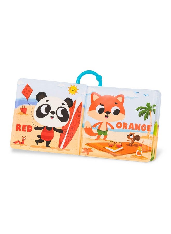 B. toys Bath Book 2 Pack Soft & Waterproof Books Learn Colors & Numbers Bath Toys for Babies, Toddlers 6 Months Tub Time Books Colors - Image 3