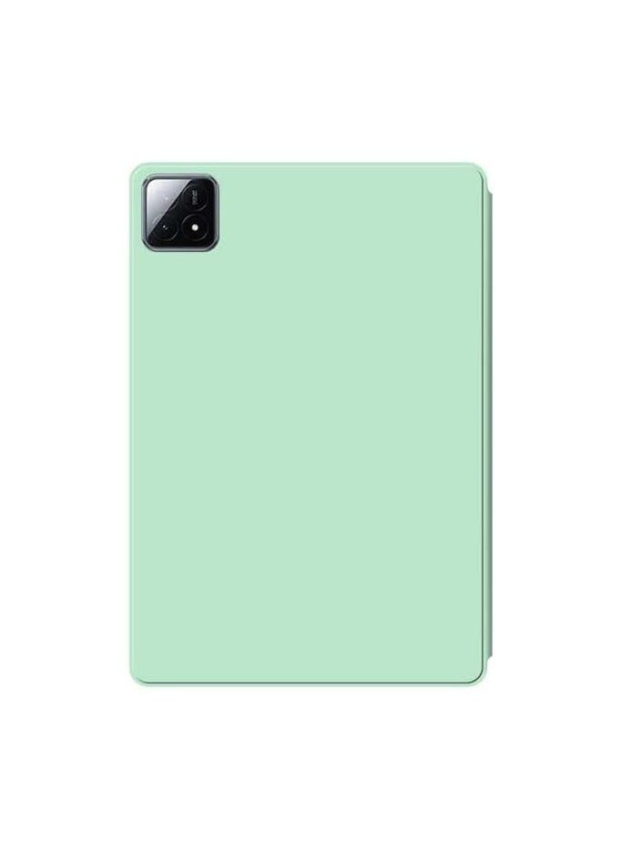 Case for Xiaomi Pad 6S Pro 12.4, 【Stand Feature】 TPU Anti-scratch Protective Case, Ultra Thin Smart Cover Kickstand Case, for Xiaomi Pad 6S Pro-Green - Image 2