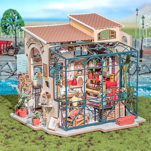 Rolife 1:20 Miniature House Kits-Tiny House Kit-DIY Miniature Dollhouse Kits for Adults-Model Building Craft Kits-Hobbies Gifts for Women and Men - Image 3