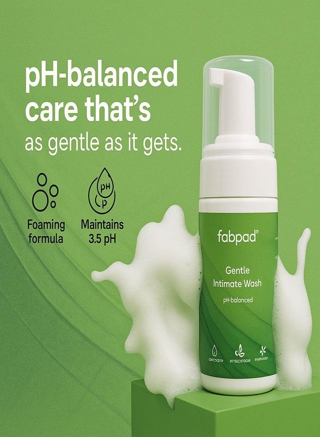 Fabpad Gentle Intimate Wash for Women - pH Balanced, Fragrance-Free, Daily Feminine Hygiene Cleanser (100ml) - Image 2