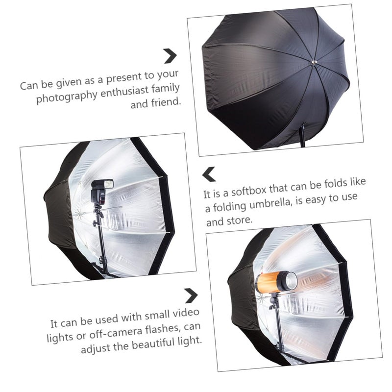 Octagonal Softbox Umbrella Photography Light Diffuser Softbox Studio Outdoor - Image 4