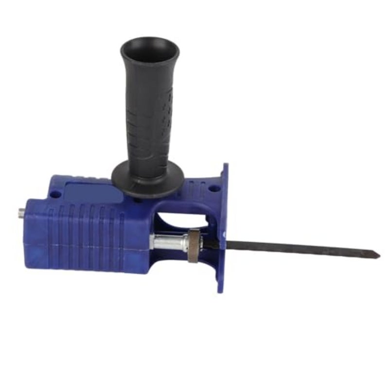Reciprocating Saw Attachment for Electric Drill, Reciprocating Saw Adapter, to Cut Wood Plastic and Thin Metal, Jigsaw Cordless Drills Attachment with 3 Saw Blades - Image 5
