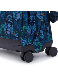 kipling New Storia Blue Monkey Fun Large Wheeled Bag  - Image 5