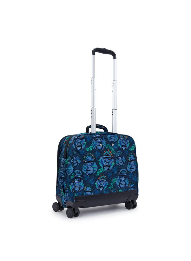 kipling New Storia Blue Monkey Fun Large Wheeled Bag  - Image 2