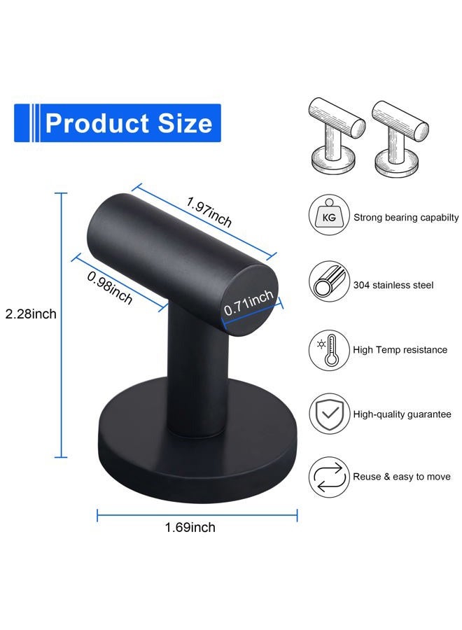 ULIBERMAGNET Strong Magnetic Coat Hooks,Heavy Duty Rubber Coated Magnets Hook for Metal,Door,Grill,Refrigerator, Locker,Neodymium Magnet Hook for Towel,Coat,Bag,Umbrella - Image 2