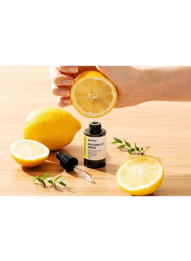 DAYMELLOW Vita Ferol 23 Serum Face Moisturizerfacial Serum Vita Serumbrightening & Hydrating Facial Serum For Dark Spots Fine Lines Uneven Skin Tone 0.67Fl.Oz/20Mlkorean Skincare - Image 5
