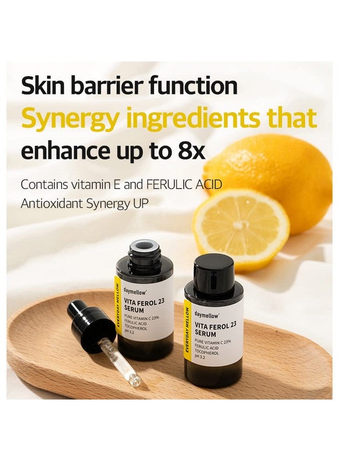 DAYMELLOW Vita Ferol 23 Serum Face Moisturizerfacial Serum Vita Serumbrightening & Hydrating Facial Serum For Dark Spots Fine Lines Uneven Skin Tone 0.67Fl.Oz/20Mlkorean Skincare - Image 4