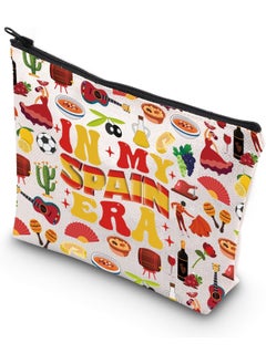 WCGXKO WCGXKO Spain Family Trip Gift In My Spain Era Travel Zipper Pouch Bag Spanish Honeymoon Gift (SPAIN ERA) 