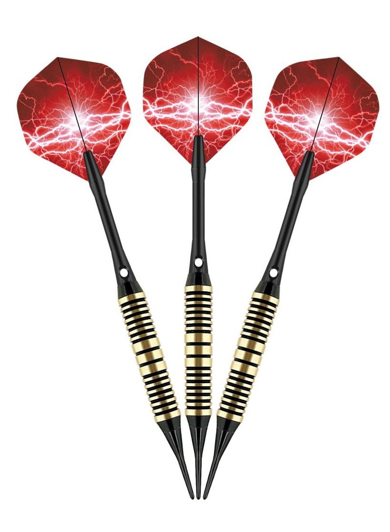 NIBEMINENT 3 قطع/مجموعة من رؤوس السهام البلاستيكية المصنوعة من سبائك الألومنيوم الاحترافية بوزن 20 جرامًا مع صندوق 14.5*4.8*2 سم - Image 2